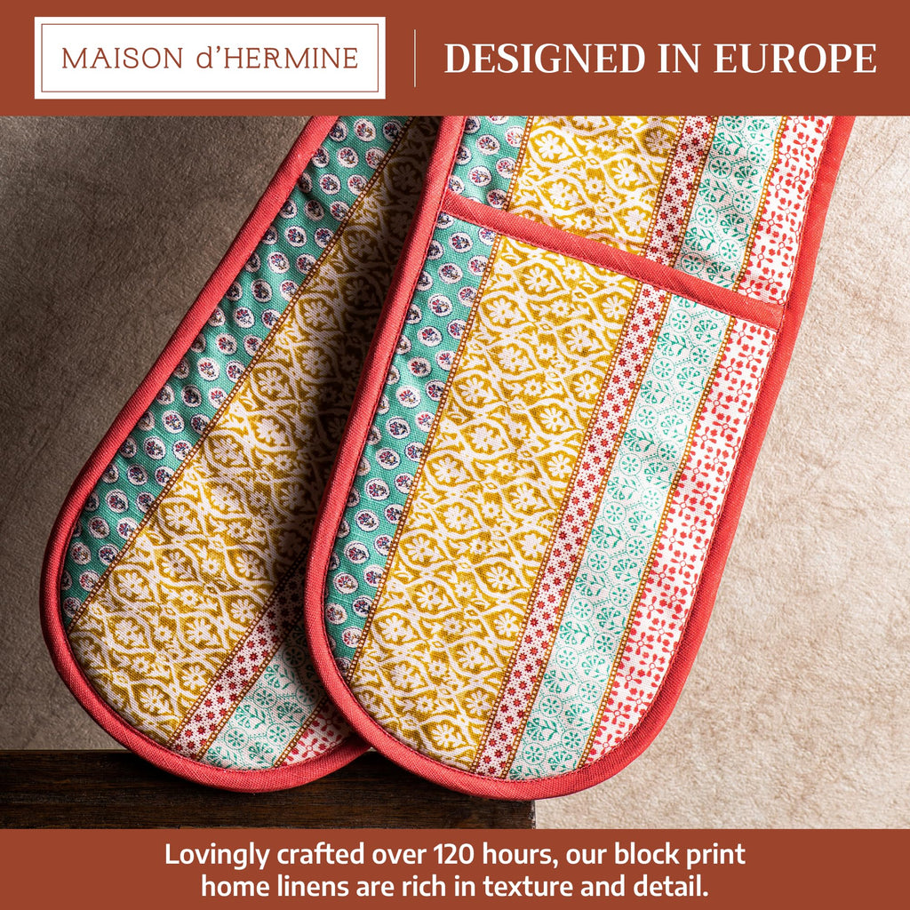 Provence Double Oven Mitts