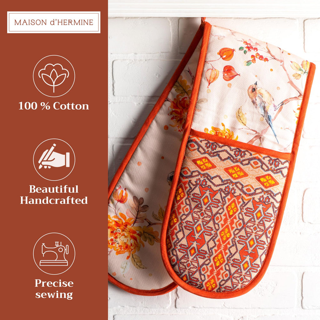 Kelim Double Oven Mitts
