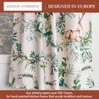 Holly Time Kitchen Curtains