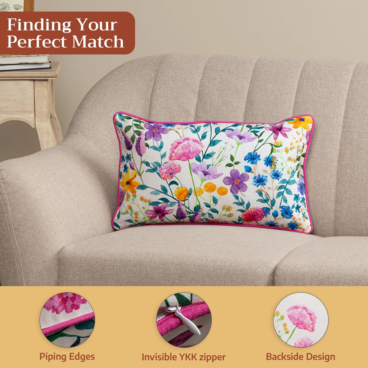 Maia Throw Pillow Covers
