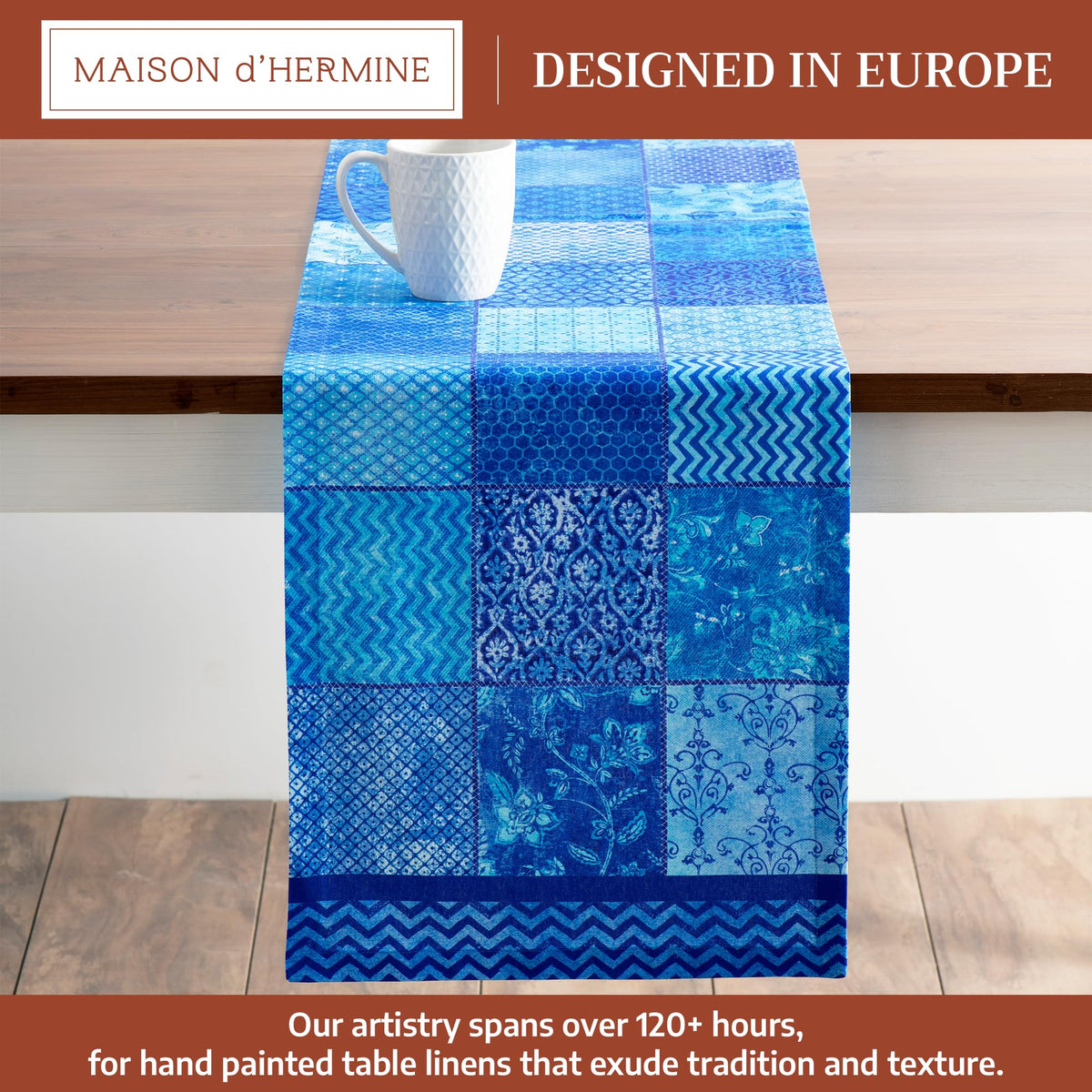 Indigo Love Table Runners