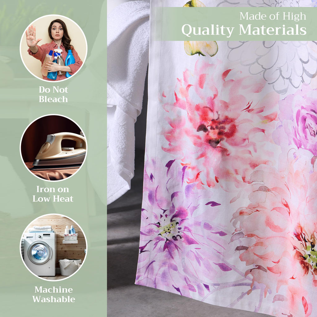 Floral Shower Curtains
