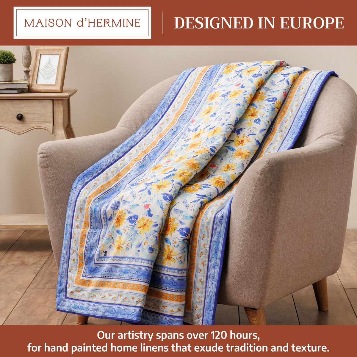 Girassol Throw Blankets