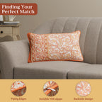 Palatial Paisley Throw Pillow Covers