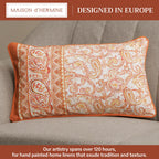 Palatial Paisley Throw Pillow Covers