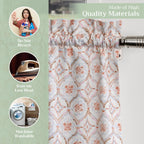 Fair Isle Kitchen Curtains