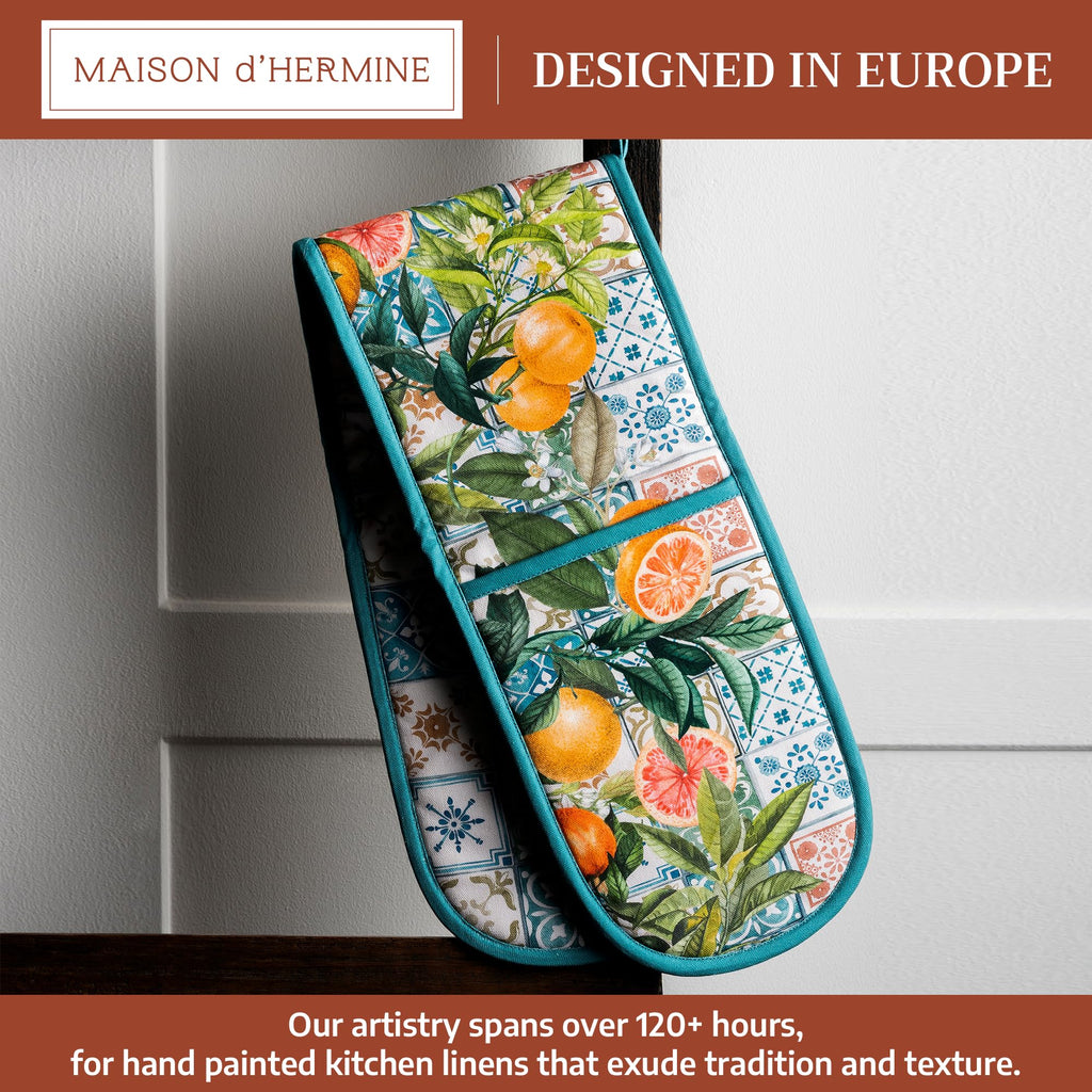 Agrume Double Oven Mitts