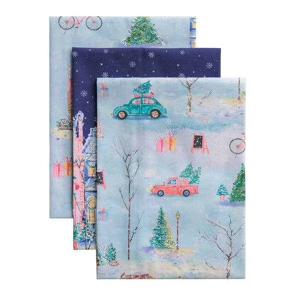 Christmas Market Kitchen Towels