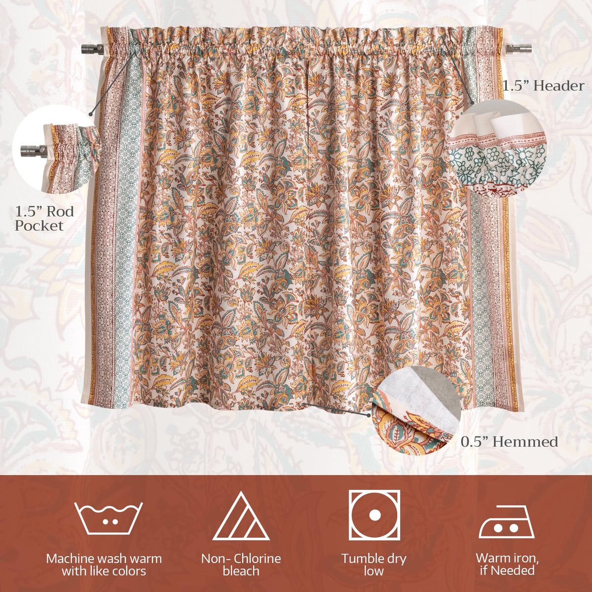 Nila Kitchen Curtains