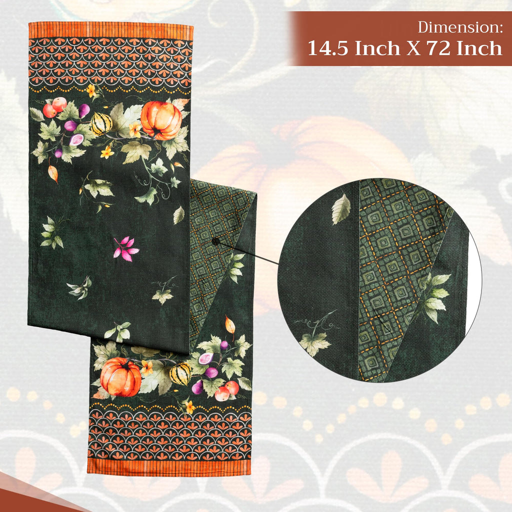 Pumpkin Garden Table Runners