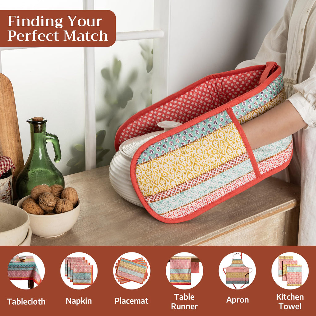 Provence Double Oven Mitts