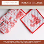Winter Jouy Oven Mitts + Pot Holders