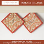 Kashmir Paisley Pot Holders