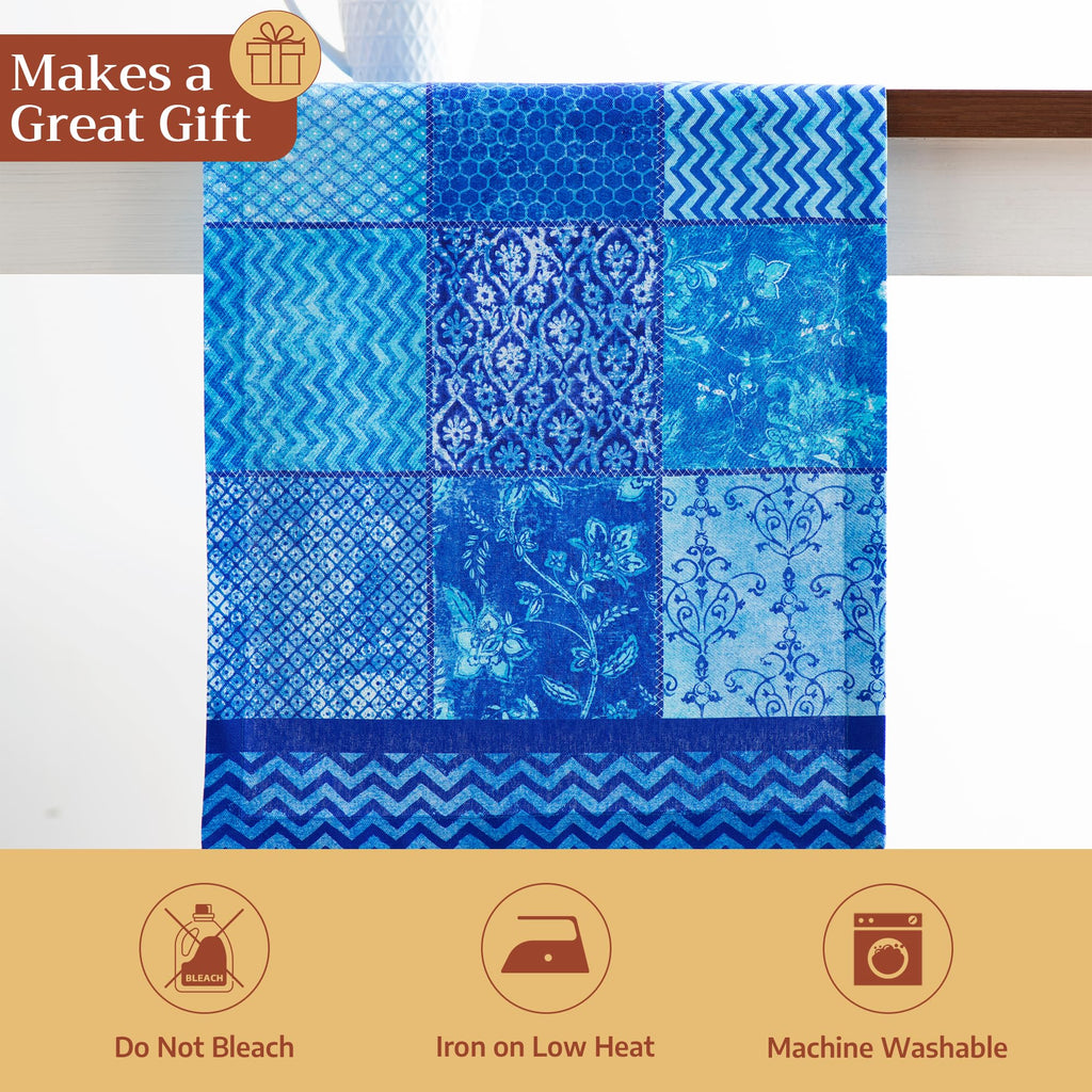 Indigo Love Table Runners