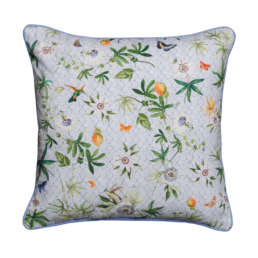 Passiflora Throw Pillow Covers