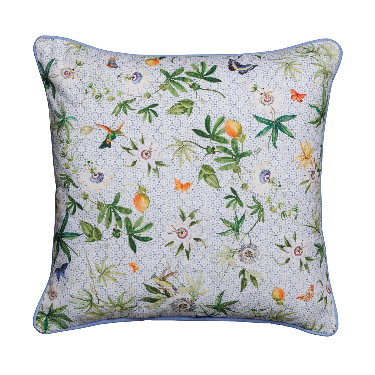 Passiflora Throw Pillow Covers