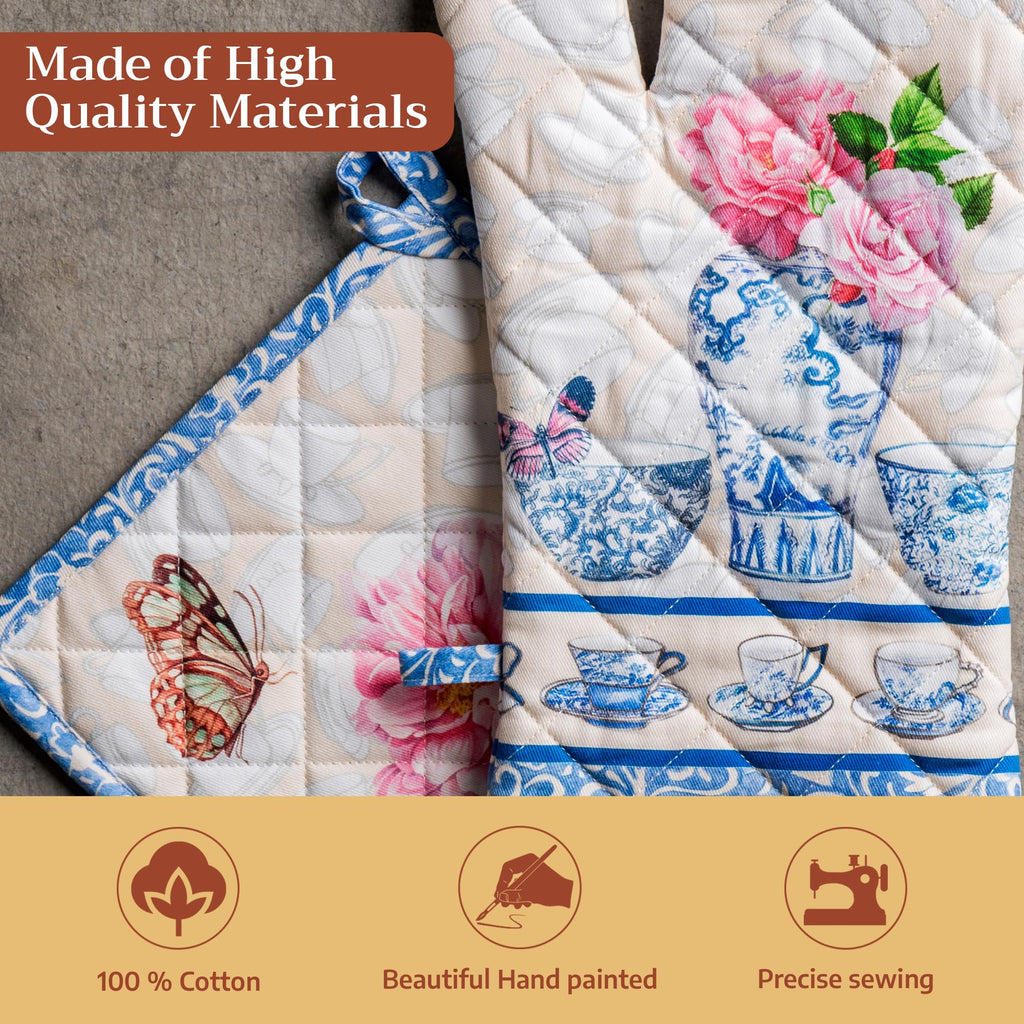 Canton Oven Mitts + Pot Holders
