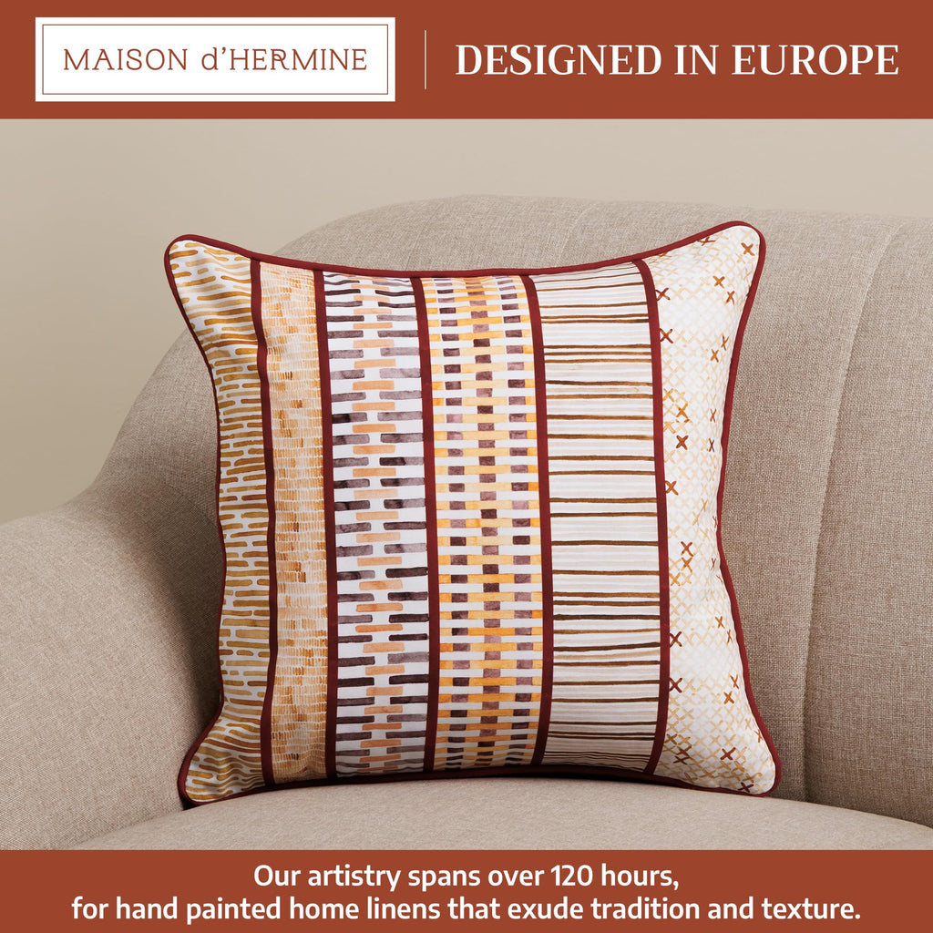 Russet Throw Pillow Covers