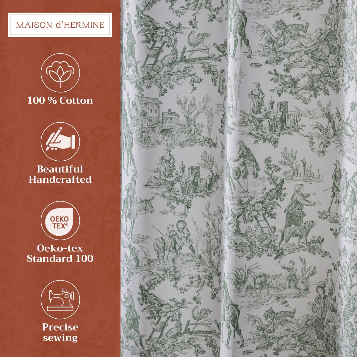 The Miller Shower Curtains
