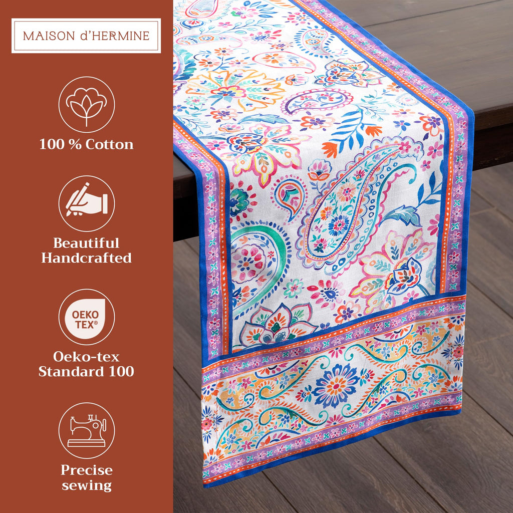 Indian Floral Table Runners