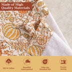 Pumpkin Spice Kitchen Curtains
