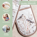 Meadow Florals Double Oven Mitts