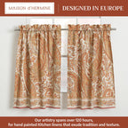 Kashmir paisley Kitchen Curtains