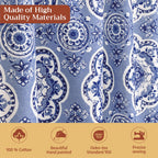 Melodie Bleue Kitchen Curtains