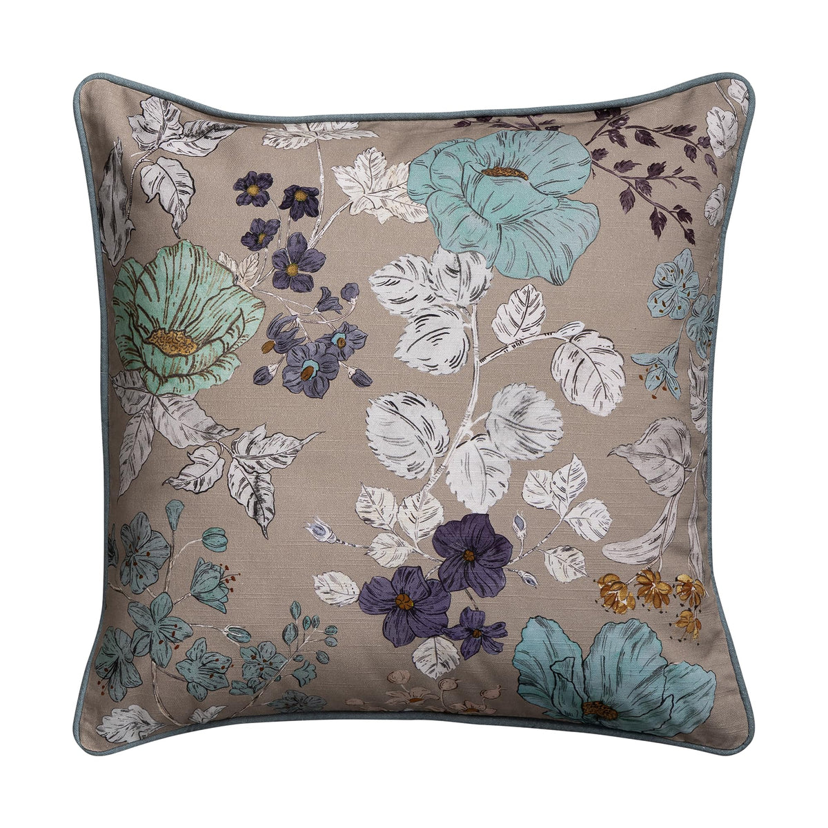 Clematis Throw Pillow Covers