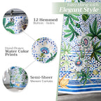 Passiflora Shower Curtains