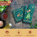 Hygge Christmas Oven Mitts + Pot Holders