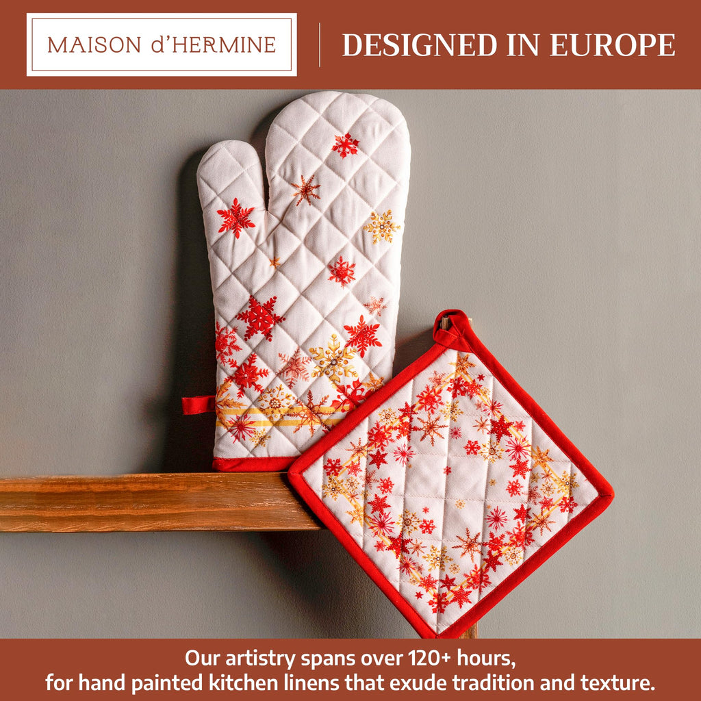 Crystal Star Oven Mitts + Pot Holders