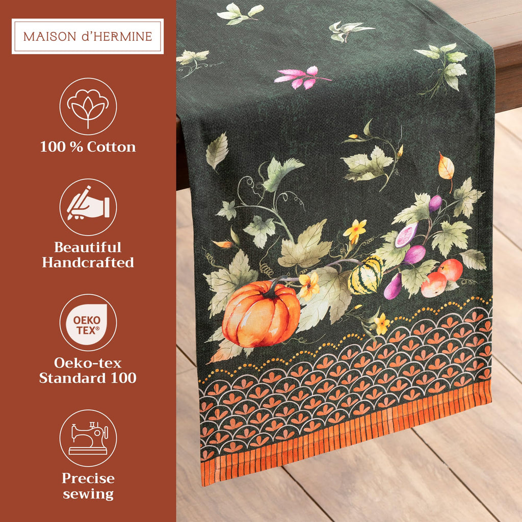Pumpkin Garden Table Runners