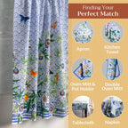 Passiflora Kitchen Curtains