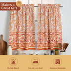Palatial Paisley Kitchen Curtains