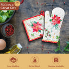Poinsettia Christmas Pot Holders