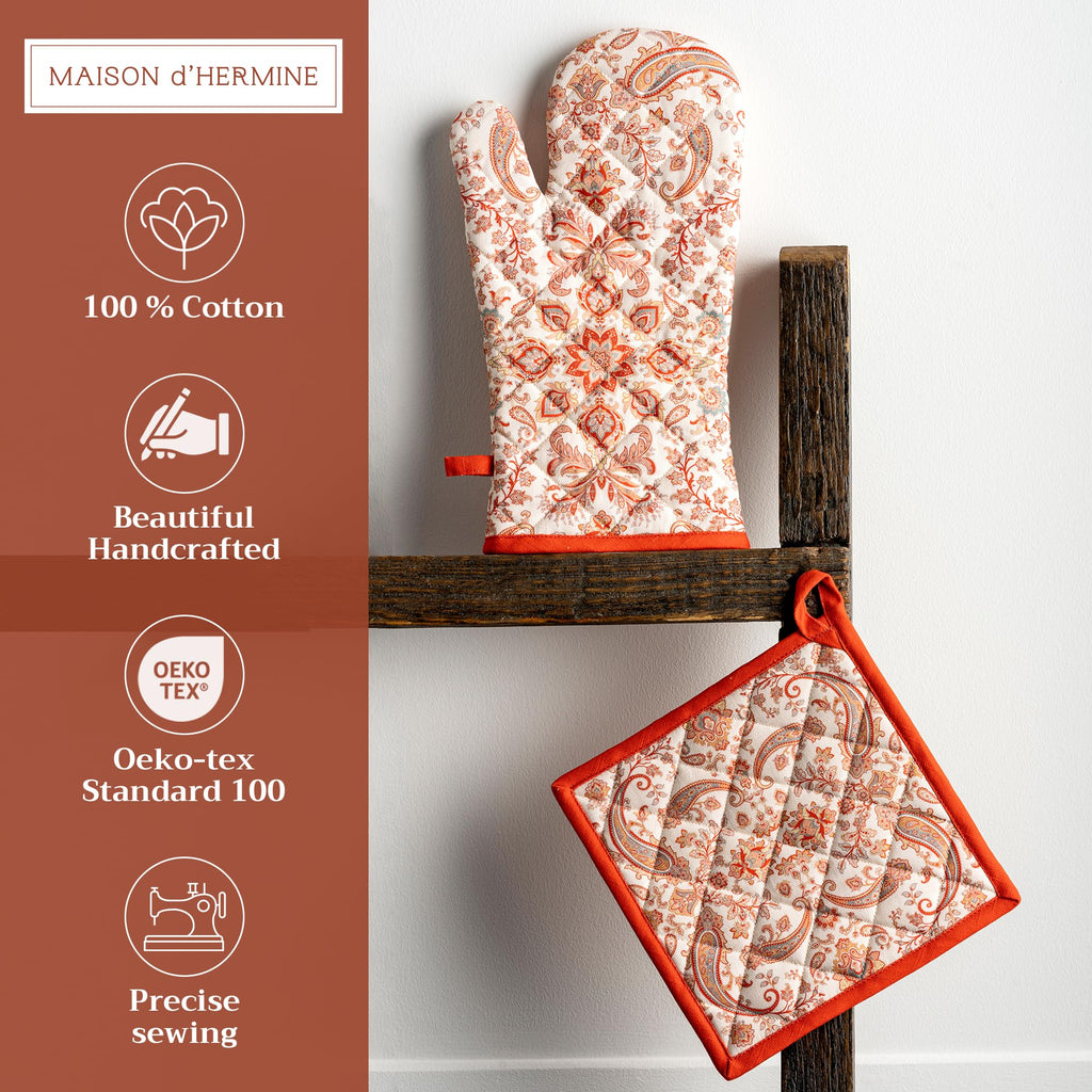 Cachemire Oven Mitts + Pot Holders