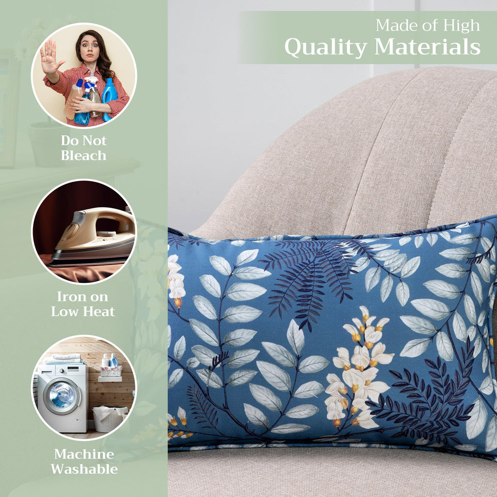 Feuillage Throw Pillow Covers