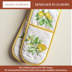 Limoncello Double Oven Mitts