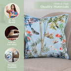 Canne Throw Pillow Covers