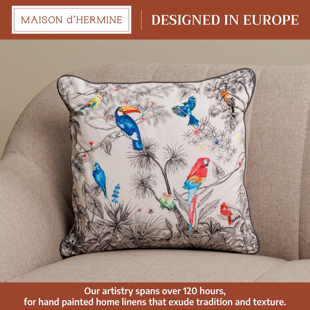 Amazonia Throw Pillow Covers