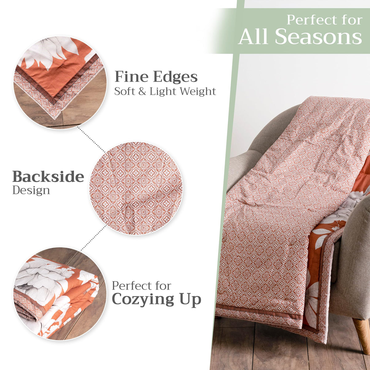 Pretty Autumn Throw Blankets