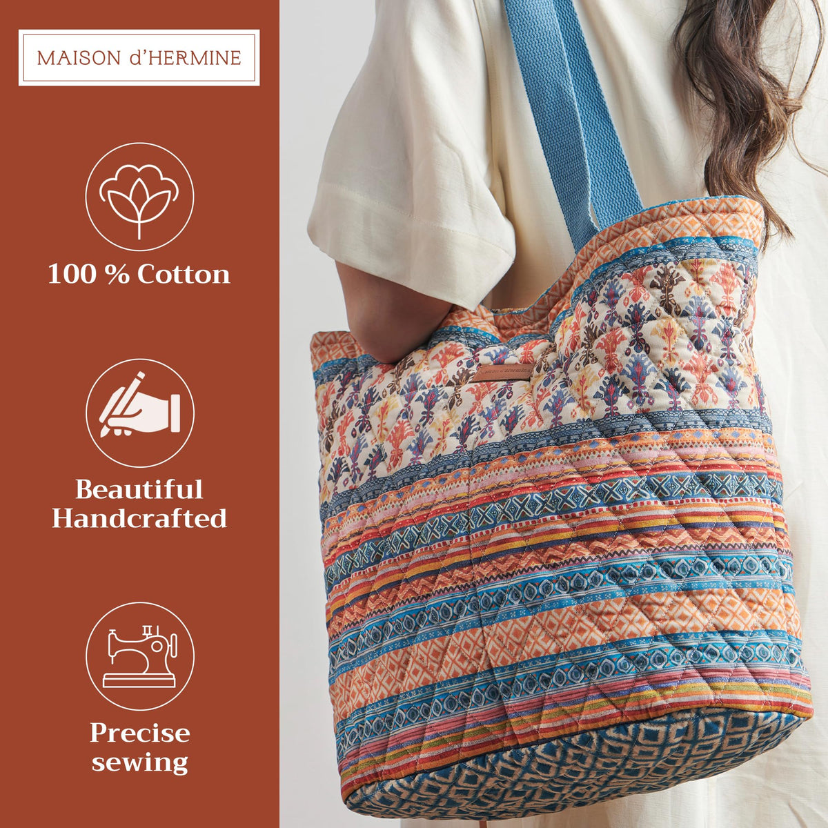 Ikat Shopping Bags