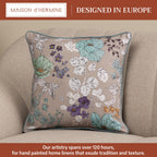 Clematis Throw Pillow Covers