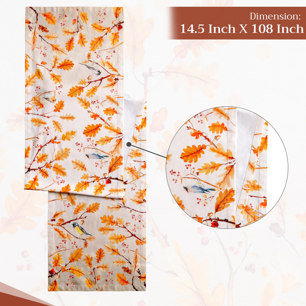 Oak Leaves Table Runners