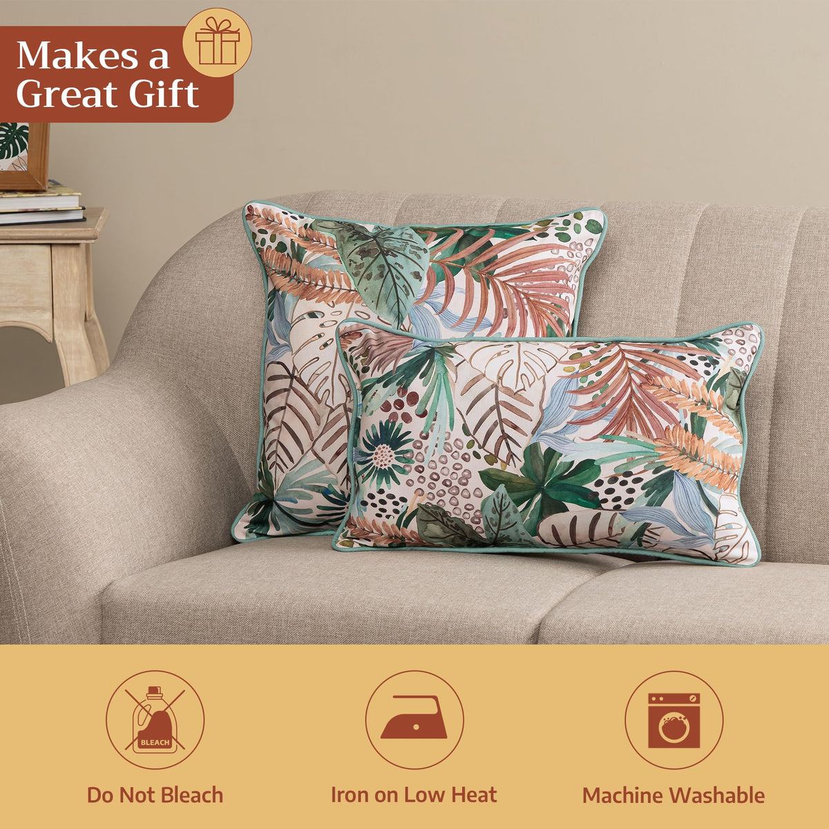 Oasis Throw Pillow Covers
