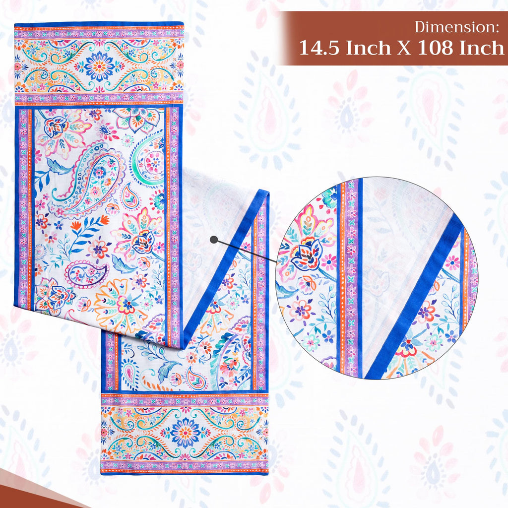 Indian Floral Table Runners