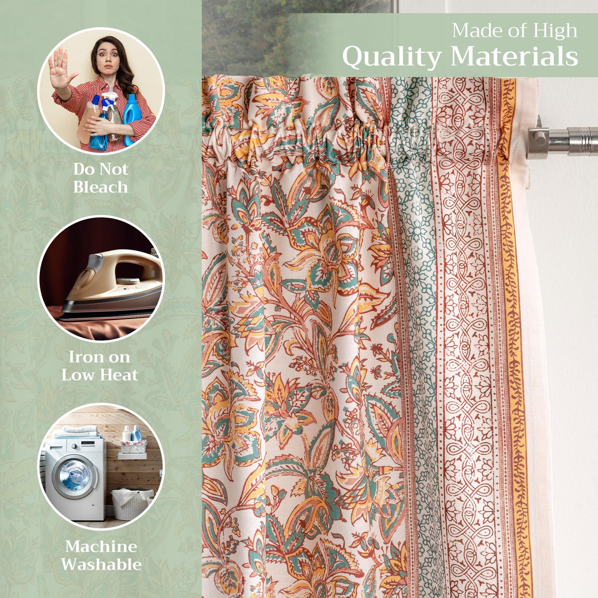 Nila Kitchen Curtains