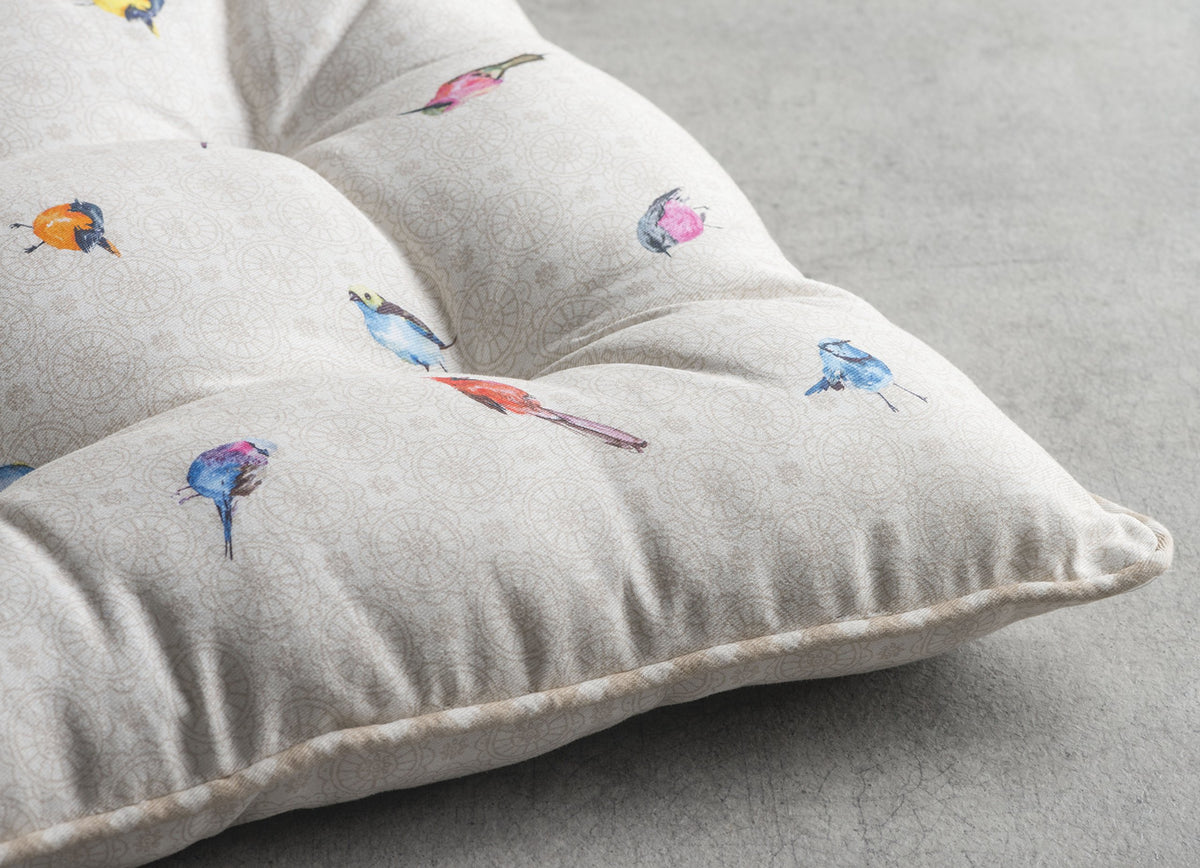 Birdies On Wire Chair Pads
