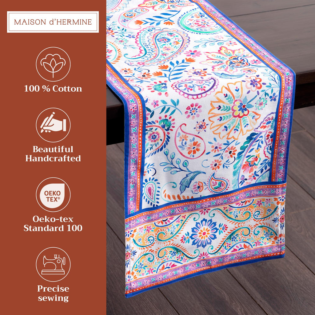 Indian Floral Table Runners